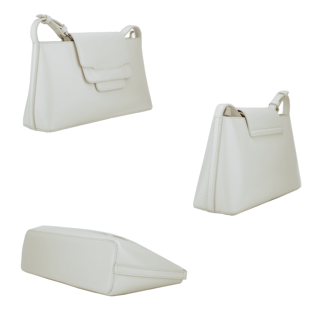 Aria Shoulder Bag White