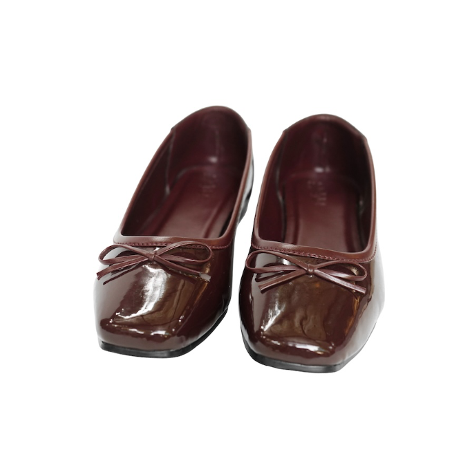 Miro Ballet Flats Maroon