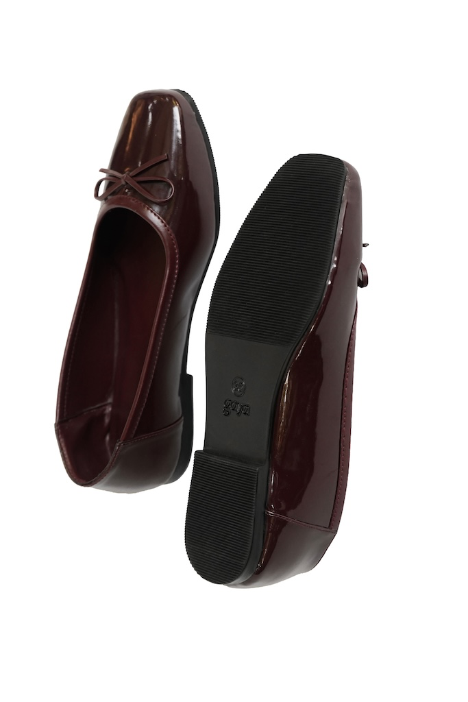 Miro Ballet Flats Maroon