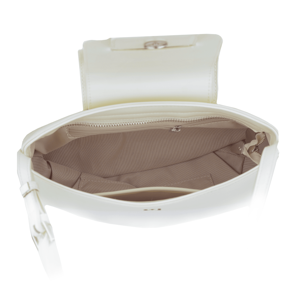 Aria Shoulder Bag White