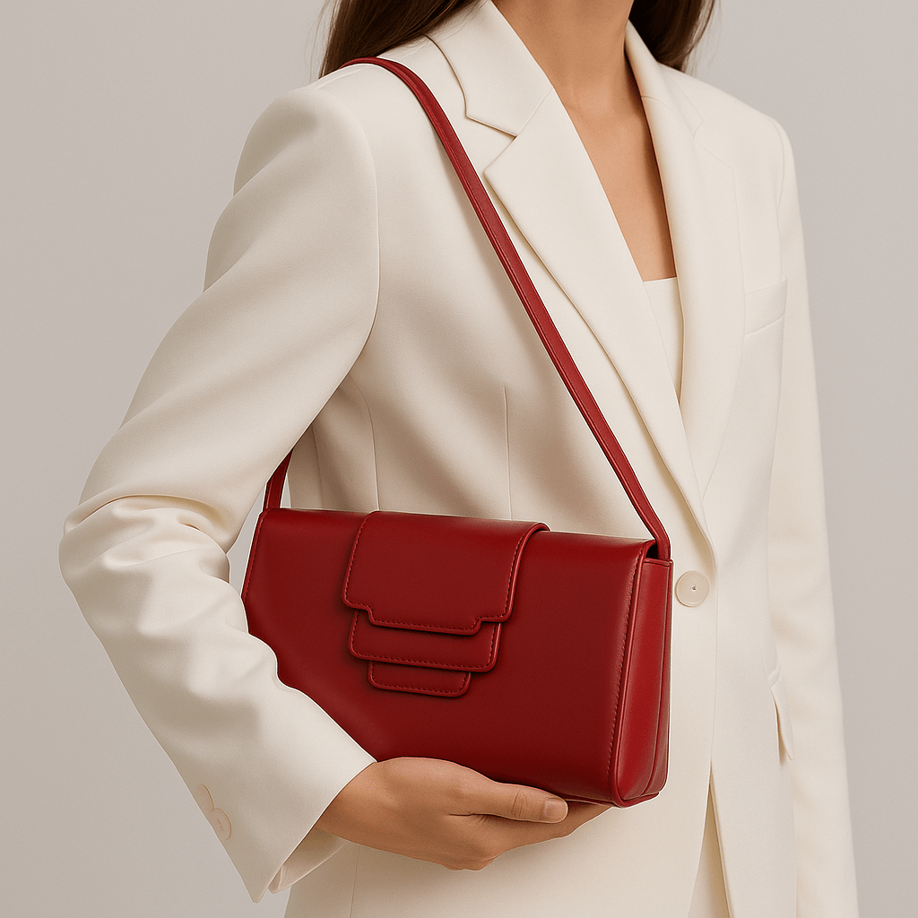 Aria Shoulder Bag Red