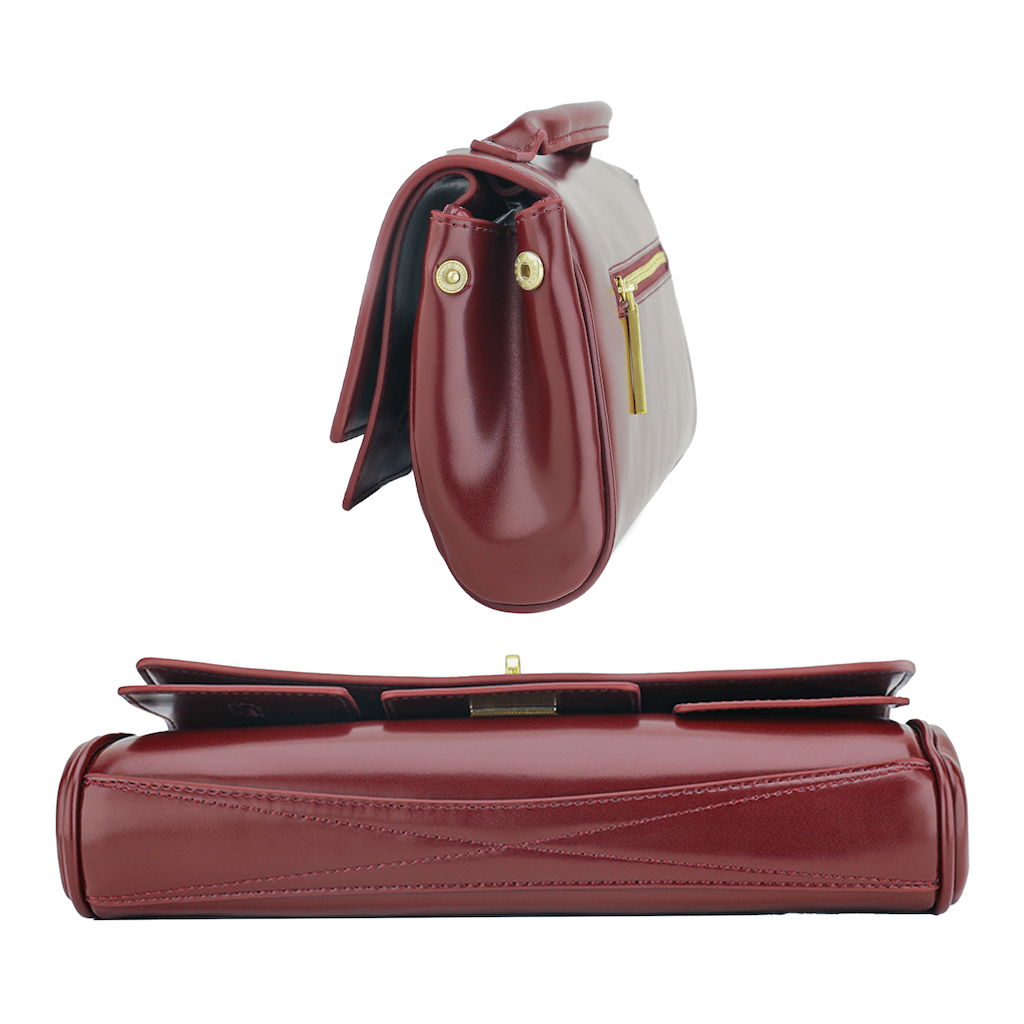 Nira Sling Bag Maroon