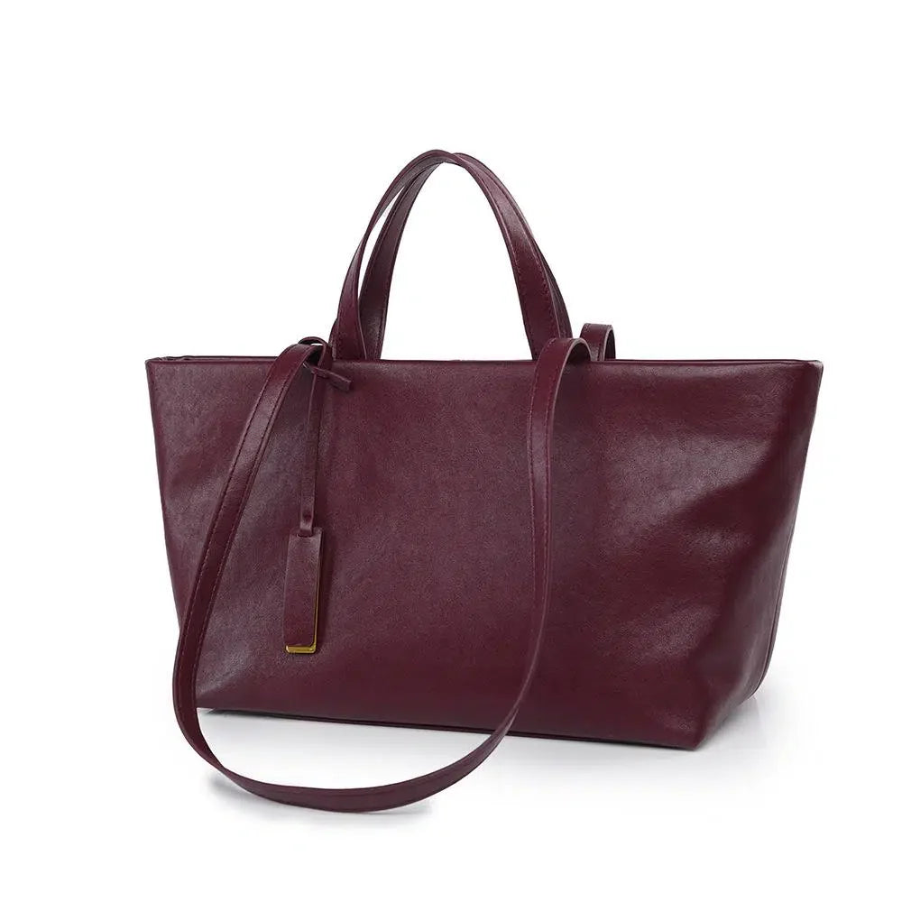 Roma Small Tote Maroon