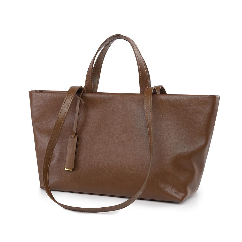 Roma Small Tote Brown